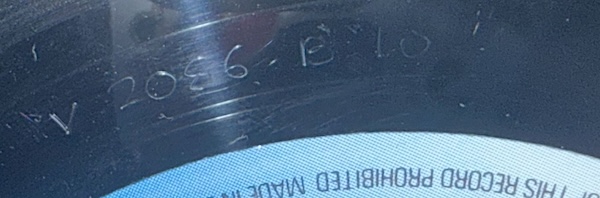 Flesh coloured Virgin logo on labels